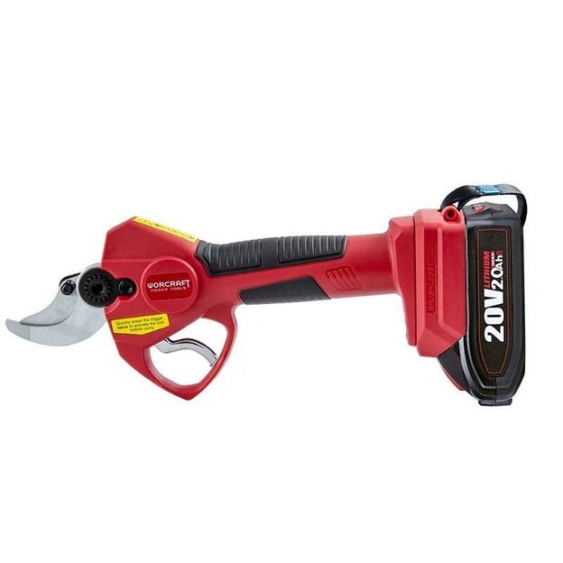 Akumuliatorinis sekatorius WORCRAFT 20V LI-ION 1