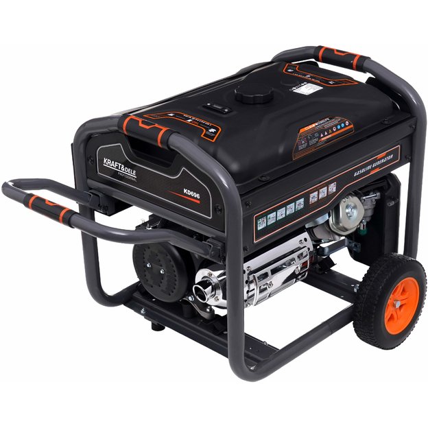 Benzininis elektros generatorius KRAFT&DELE KD696 7 kW | 230V