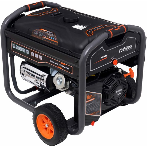 Benzininis elektros generatorius KRAFT&DELE KD696 7 kW | 230V