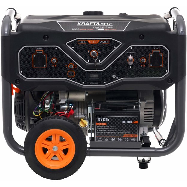 Benzininis elektros generatorius KRAFT&DELE KD696 7 kW | 230V