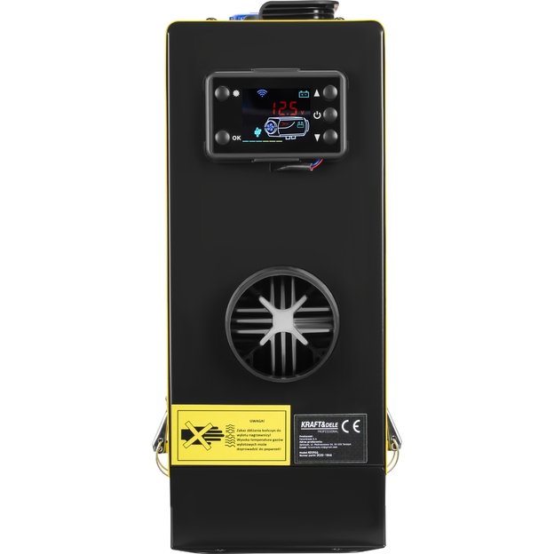 Autonominis dyzelinis oro šildytuvas KRAFT&DELE KD5966 9 kW su LCD ekranu ir nuotoliniu valdymu 5
