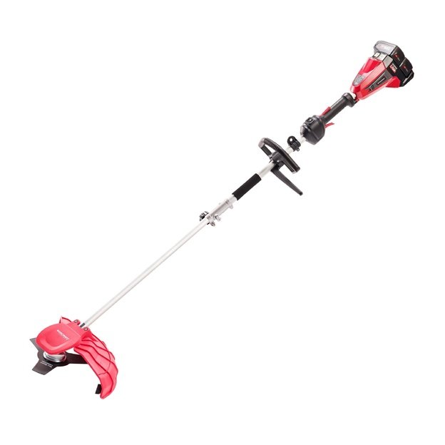 Akumuliatorinis trimeris 2in1 WORCRAFT 40V (20V+20V) LI-ION (Be akumuliatoriaus ir kroviklio)