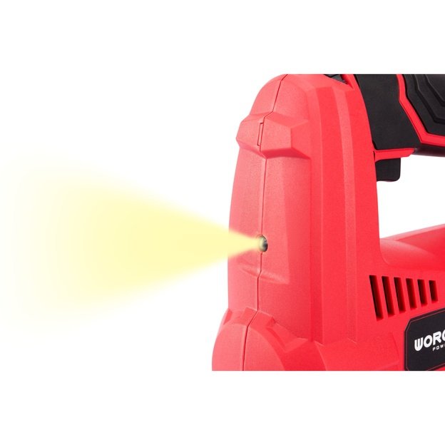 Akumuliatorinis tepalo presas WORCRAFT 20V LI-ION, 4.0Ah (Be akumuliatoriaus ir įkroviklio)