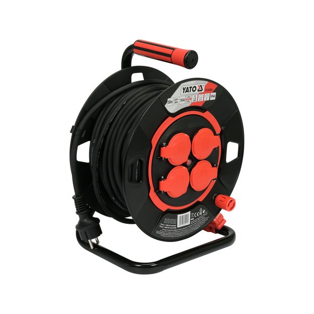 YATO YT-81053 Ilgintuvas guminis su būgnu 3х1,5 mm  30 m