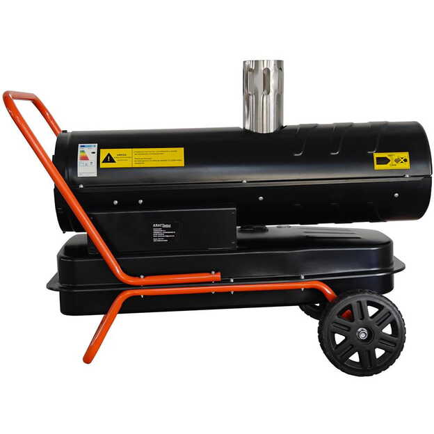 Kraftdele KD11715 Dyzelinis šildytuvas su kaminu 30 kW 3