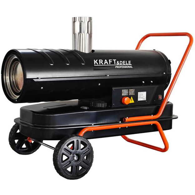 Kraftdele KD11715 Dyzelinis šildytuvas su kaminu 30 kW