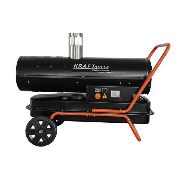 Kraftdele KD11715 Dyzelinis šildytuvas su kaminu 30 kW 1