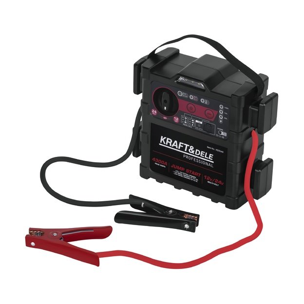 Automobilio užvedimo įrenginys  12/24 V, 4300 A, 36 000 mAh