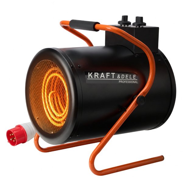 KRAFT&DELE elektrinis šildytuvas su termostatu, 10 kW, 400 V (KD11724)