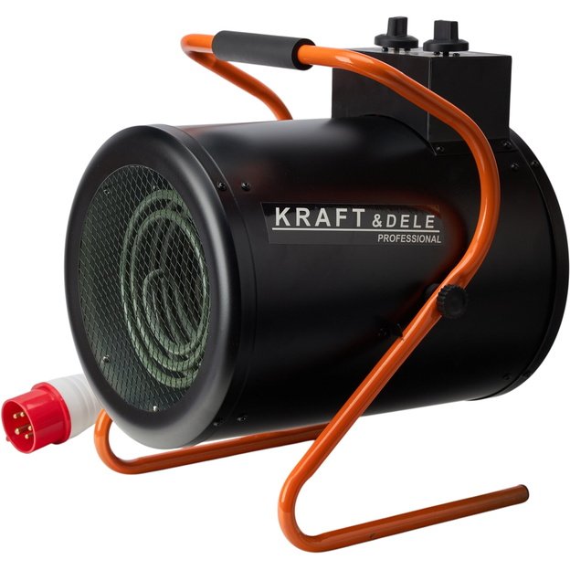 KRAFT&DELE elektrinis šildytuvas su termostatu, 10 kW, 400 V (KD11724)