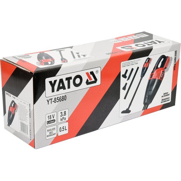 YATO  YT-85680 Dulkių siurblys su filtru | 18V | be akumuliatoriaus