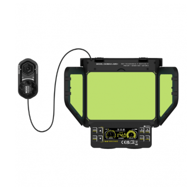 Automatic darkening panoramic welding mask with digital filter GAEA 1