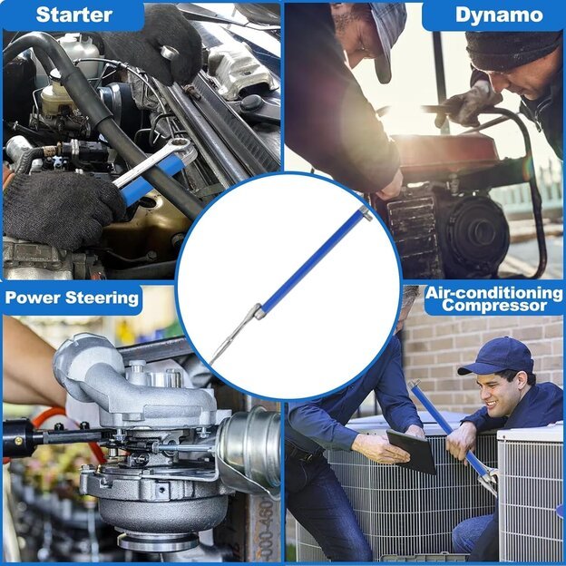 Ofsetinis prailginamasis veržliaraktis 3/8  390mm 4