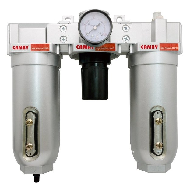 Oro srauto reguliatorius 1  su filtru ir tepaline