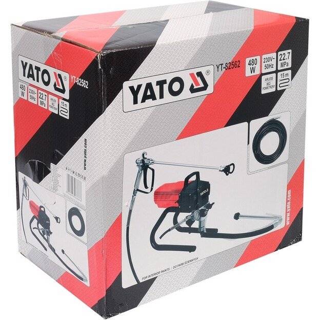 YATO YT-82562 Beoris dažų purkštuvas 480W 2,1 L/MIN