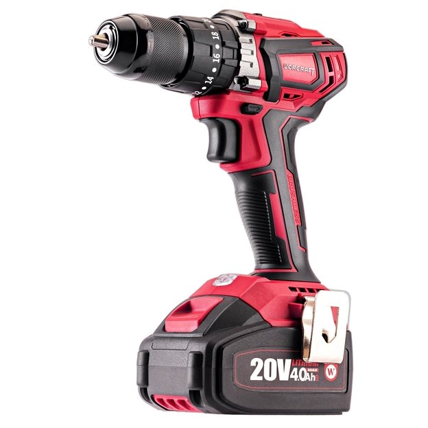 Akumuliatorinio suktuvo-gręžtuvo ir smūginio suktuvo rinkinys 20V LI-ION (XCUBE dėžė) 3