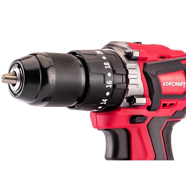 Akumuliatorinio suktuvo-gręžtuvo ir smūginio suktuvo rinkinys 20V LI-ION (XCUBE dėžė) 6
