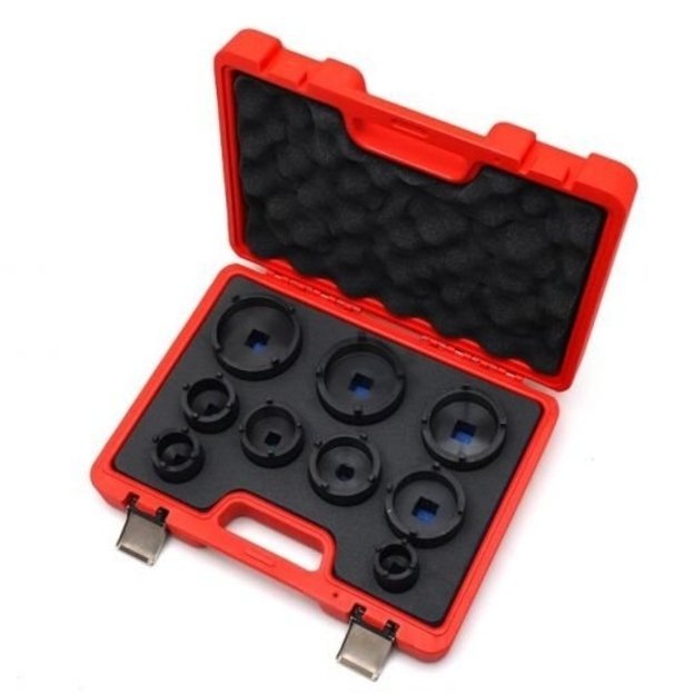 Inside tooth groove bearing lock nut set (9pcs) KM0-KM12 2