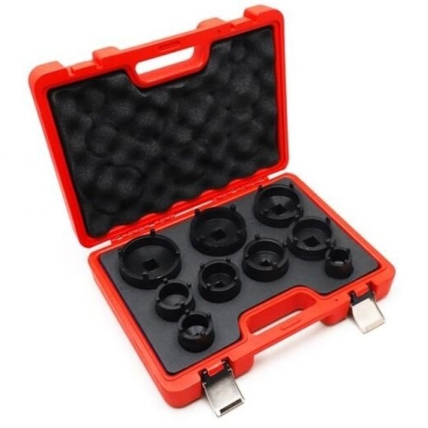 Inside tooth groove bearing lock nut set (9pcs) KM0-KM12 1