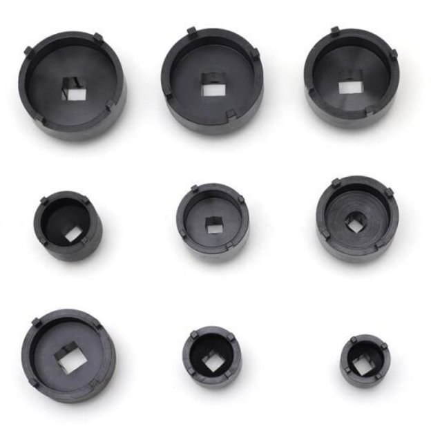 Inside tooth groove bearing lock nut set (9pcs) KM0-KM12 11