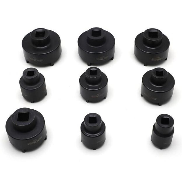 Inside tooth groove bearing lock nut set (9pcs) KM0-KM12 10