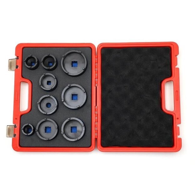 Inside tooth groove bearing lock nut set (9pcs) KM0-KM12 5