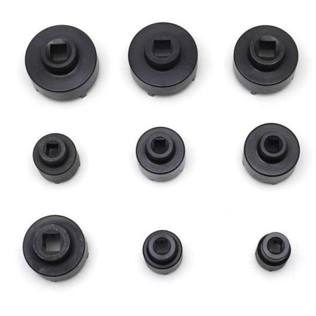 Inside tooth groove bearing lock nut set (9pcs) KM0-KM12 8
