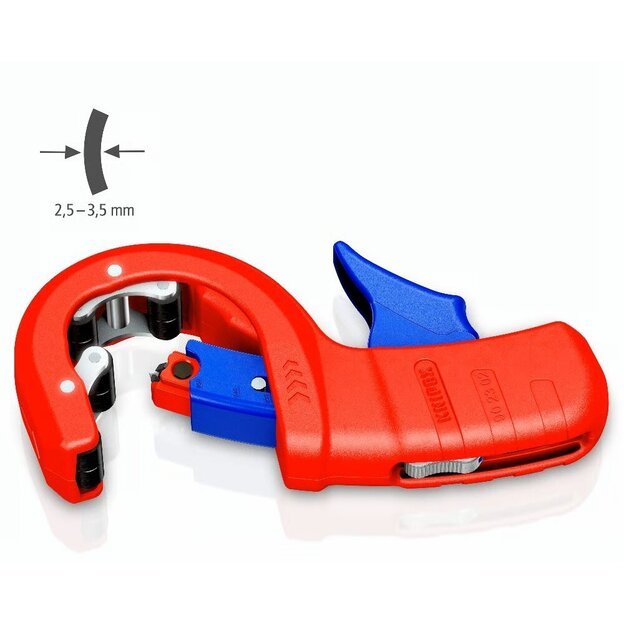 Vamzdžių pjoviklis storam plastikui 32-50mm KNIPEX DPT50 Vamzdžių pjoviklis storam plastikui 32-50mm KNIPEX DPT50