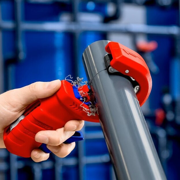 Vamzdžių pjoviklis storam plastikui 32-50mm KNIPEX DPT50 7 Vamzdžių pjoviklis storam plastikui 32-50mm KNIPEX DPT50 7