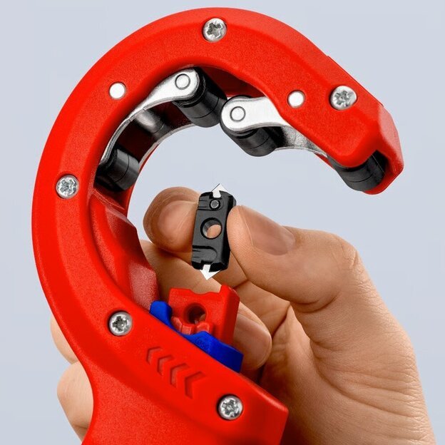 Vamzdžių pjoviklis storam plastikui 32-50mm KNIPEX DPT50 9 Vamzdžių pjoviklis storam plastikui 32-50mm KNIPEX DPT50 9
