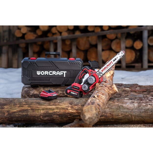 Akumuliatorinis grandininis pjūklas 20V LI-ION 26