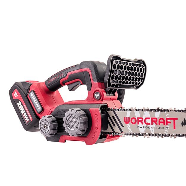 Akumuliatorinis grandininis pjūklas 20V LI-ION 9