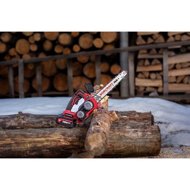 Akumuliatorinis grandininis pjūklas 20V LI-ION 22
