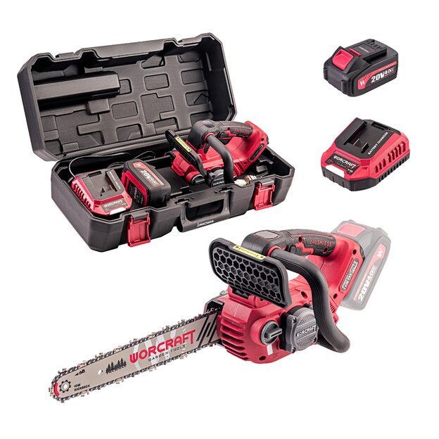 Akumuliatorinis grandininis pjūklas 20V LI-ION 1