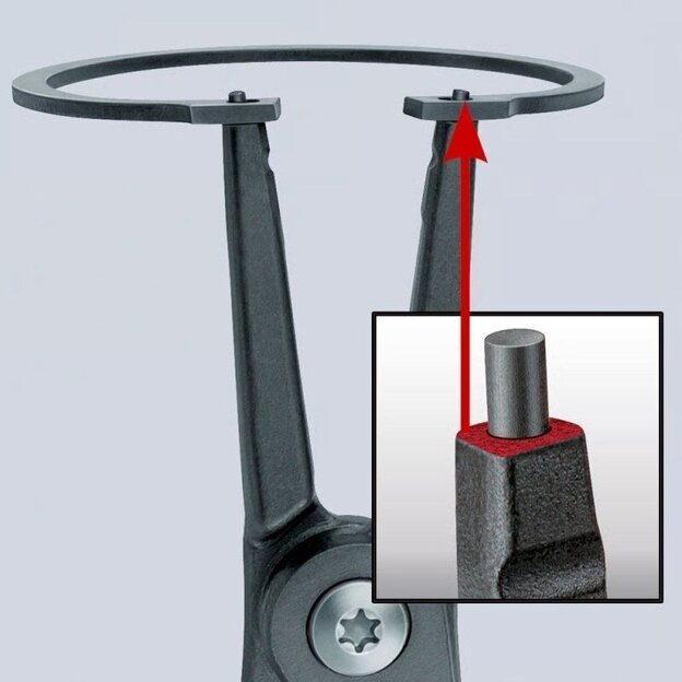 Replių fiksavimo žiedams rinkinys 4 vnt. KNIPEX 001957V01 2