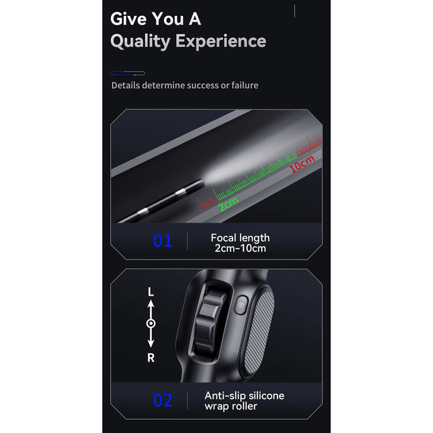 Endoscope for smart device with flexible probe Ø 8mm, 2m