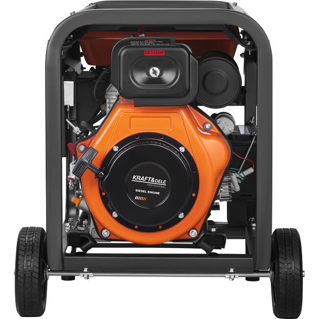 Dyzelinis trifazis elektros generatorius KRAFT&DELE KD3248 7 kW | 230V / 400V 4