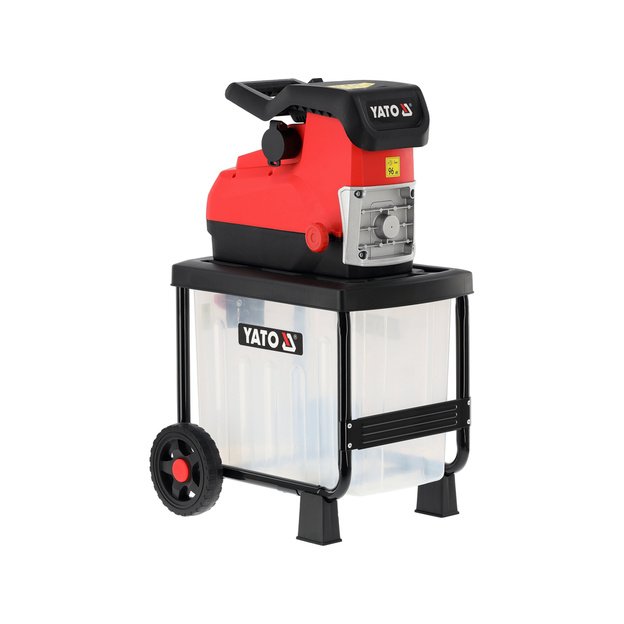 Elektrinis šakų smulkintuvas 2800 W, 45 mm, 55 l | YATO YT-852371