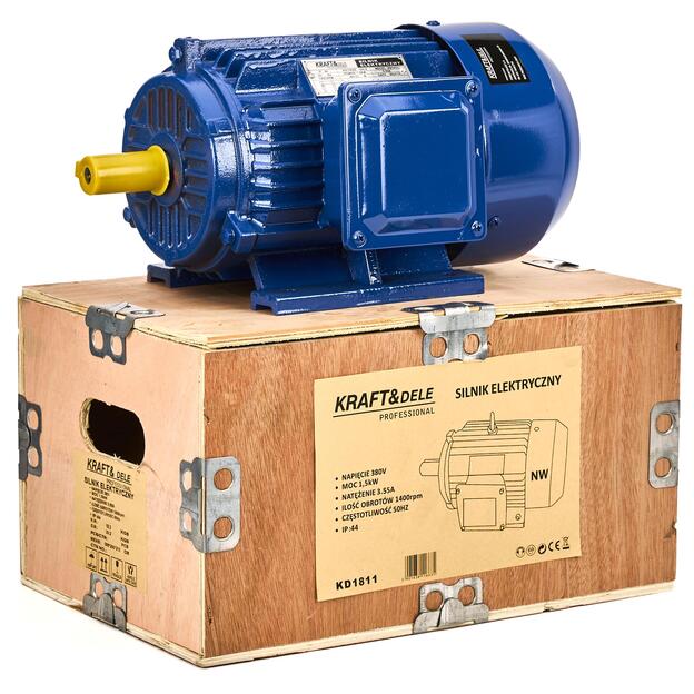 Electric motor 1.5KW 380V 1400 rpm