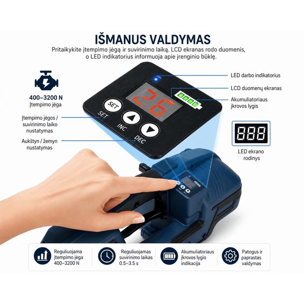Handheld Automatic Strapping Machine