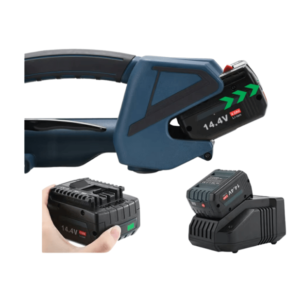 Akumuliatorinis PP/PET juostos rišimo įrenginys 4