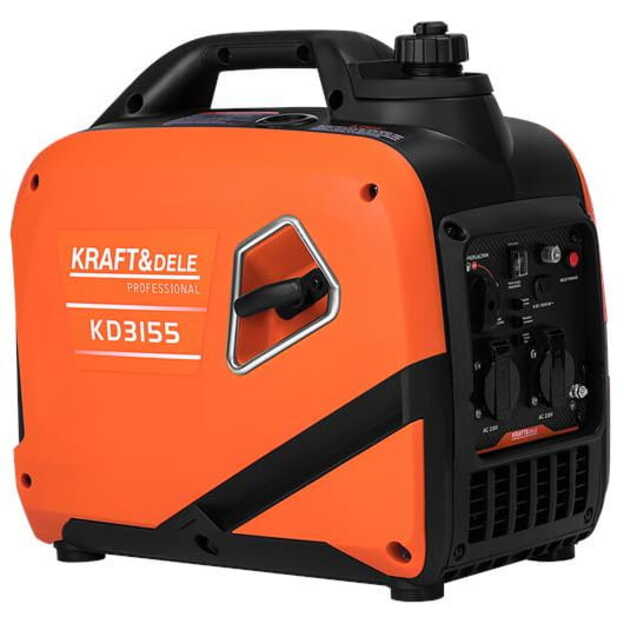 Kraftdele KD3155 Benzininis generatorius 2,6kW 230V