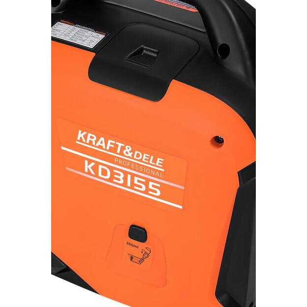 Kraftdele KD3155 Benzininis generatorius 2,6kW 230V