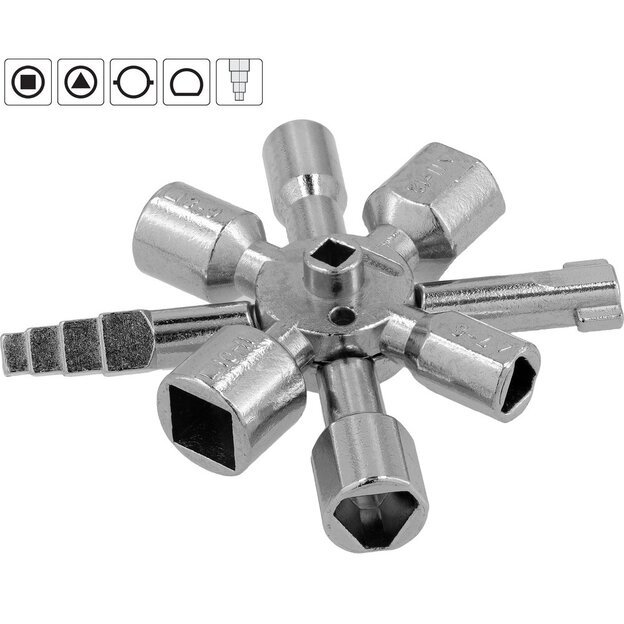 Universalus raktas elektros spintoms 10in1 3