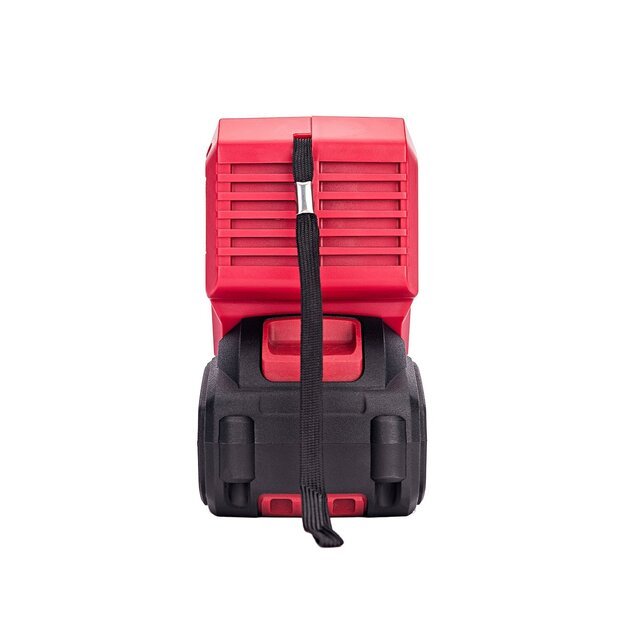 Akumuliatoriaus inverteris 220V+USB 20V LI-ION 9