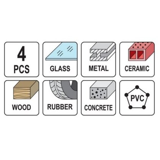 Markerių techninių rinkinys (4vnt) 4