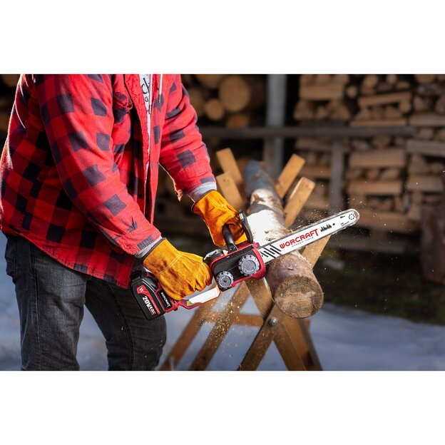 Akumuliatorinis grandininis pjūklas 20V LI-ION 18