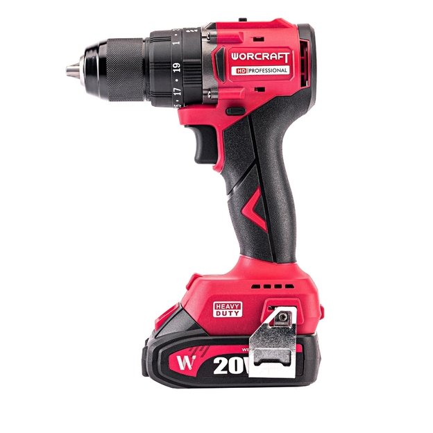 Akumuliatorinis suktuvas-gręžtuvas su kalimu 20V LI-ION, 2x2.0Ah (pl.dėž.) 6