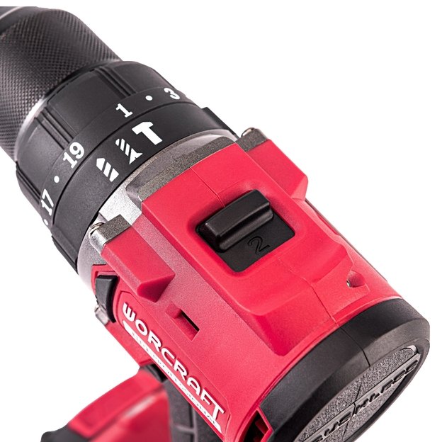 Akumuliatorinis suktuvas-gręžtuvas su kalimu 20V LI-ION, 2x2.0Ah (pl.dėž.) 10