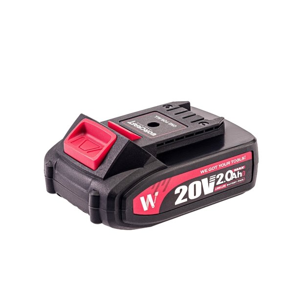 Akumuliatorinis suktuvas-gręžtuvas su kalimu 20V LI-ION, 2x2.0Ah (pl.dėž.) 13